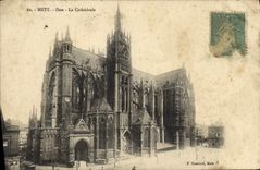 CPA Metz Dom La Cathedrale