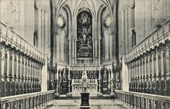 CPA St Hugh's Charterhouse Interior Of The Church