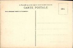 VINTAGE POSTCARD Rheims In the Ruins After the Retirement Of the Germans Street De Vesle Militaria