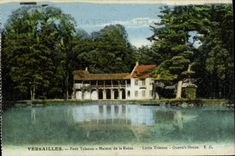CPA Versailles Petit Trianon Maison De La Reine