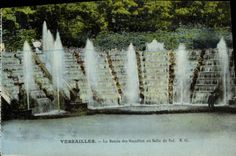 CPA Versailles Le Bassin Des Rocailles Ou Salle De Bal