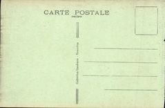 VINTAGE POSTCARD Palate Of Versailles Living room Of the Great Cover the table having been used with the signature of the Draft as Militaria Peace