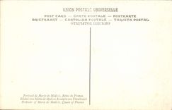 CPA Porbus Retrato De Maria De Medicis Mujer De Enrique IV Museo del Prado Madrid