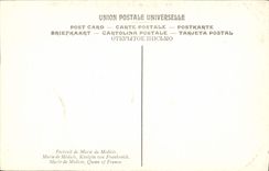 CPA Beaubrun Retrato De La Reina De Francia Maria De Medicis Museo Del Prado Madrid