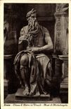 VINTAGE POSTCARD Roma Chiesa S Pietro In Vincoli Mose Di Michelangelo