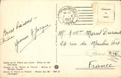 VINTAGE POSTCARD Roma Chiesa S Pietro In Vincoli Mose Di Michelangelo