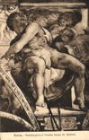 VINTAGE POSTCARD Roma Michelangiolo Profeta Giona