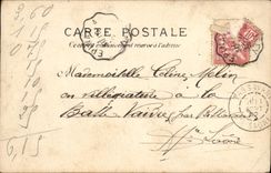 POSTAL Felipe Auguste Bataille De Bouvines de la VENDIMIA