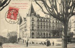 VINTAGE POSTCARD the Low Pyrenees Pau Gassion Hotel