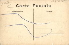 Jardín público de Le Havre de la POSTAL de la VENDIMIA de la publicidad de Maggi del ayuntamiento