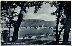 VINTAGE POSTCARD Geneva Seen Of the Pearl Of the Lake