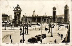 VINTAGE POSTCARD Barcelona Placed D' Espanya Plaza De Espana