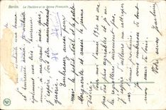 CPA Berlin Schauspielhaus Mit Fransosischem Dom