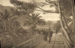 CPA Oran La Promenade De l'Etang