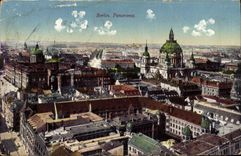 VINTAGE POSTCARD Berlin Panorama