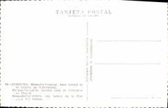 MODERN CARD Cordoba Mezquita Catedral Arco Side Of Capilla De Villaviciosa