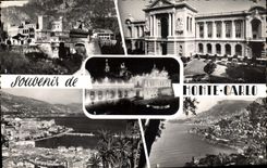 CPM Souvenir De Monte Carlo Palais du prince Musee 