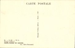 Museo de D Olivet París de la Virgen de la POSTAL de la VENDIMIA de la lumbrera