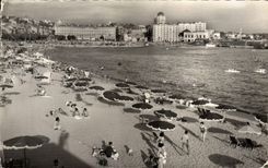 POSTAL MODERNA opinión santa de Raphael de la playa Frejus