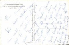 CPM Paris Et Ses Merveilles L'Arc De Triomphe De l'Etoile