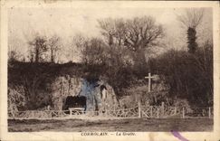 VINTAGE POSTCARD Cormolain the Cave