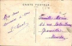 POSTAL Cormolain de la VENDIMIA la cueva