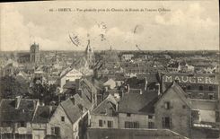 CPA Dreux Vue Generale Prise du Chemin de Ronde De Chateau