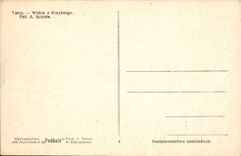 CPA Tatry Widok Z Krzyznego