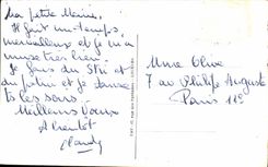 VINTAGE POSTCARD Surroundings De Luchon Valley Of the Lily the street of hell