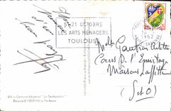 CPA Toulouse Poupee Folklore