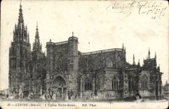 CPA Lepine L'Eflise Notre Dame
