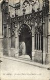 CPA Arras Portail de L'Eglise St jean Baptiste