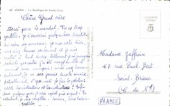 CPM Oran La Basilique de Santa Cruz