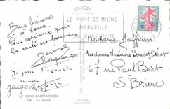 CPM Le Mont Saint Michel La Digue