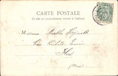 POSTAL Chartres de la VENDIMIA la asunción de Bridan