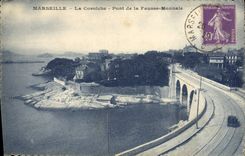 CPA Marseille La Corniche Pont bde la Fausse Monnaie