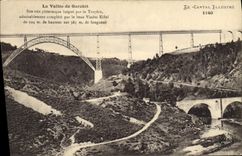 VINTAGE POSTCARD the valley of Garabit