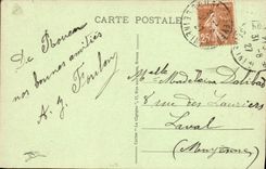 CPA Rouen Pont Boieldieu et Rue Grand Pont Tramway