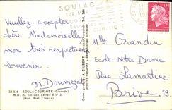 MODERN CARD Soulac On Sea Notre Dame of the Grounds