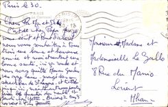 MODERN CARD Paris the Carousel