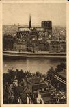 CPA Paris Notre Dame Abside de la Cathedrale 