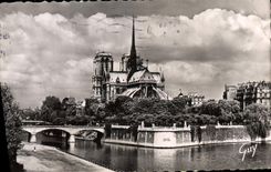CPM Paris Notre Dame Abside de la Cathedrale 