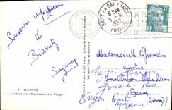 MODERN CARD Biarritz the Rock and the Esplanade of the Virgin