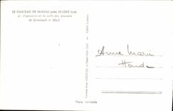 CPA Le Chateau De Montal Pres St Cere Tapisserie de la suite des amours de Gombault et Mace