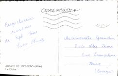 CPM Abbaye de Sept Fons Le cloitre 