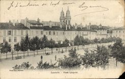 VINTAGE POSTCARD Luneville Places Leop