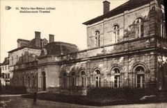 VINTAGE POSTCARD Neris les Bains Etabllssement Thermal