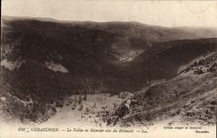 VINTAGE POSTCARD Gerardmer the Valley of Munster Seen of Hohneck