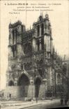 VINTAGE POSTCARD Amiens the Cathedral Guaranteed Against the Bombardments