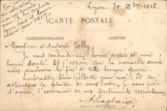 VINTAGE POSTCARD Lyon Ponteine of Jaoobins